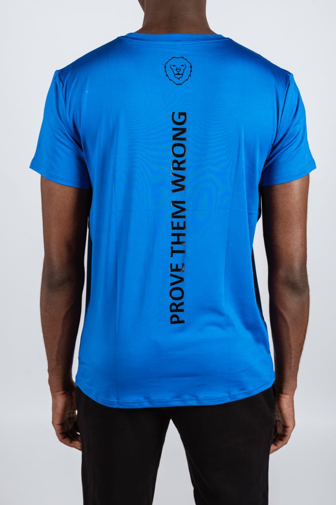 Blue Fearless Performance T-shirt