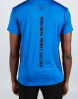 Blue Fearless Performance T-shirt - SNO